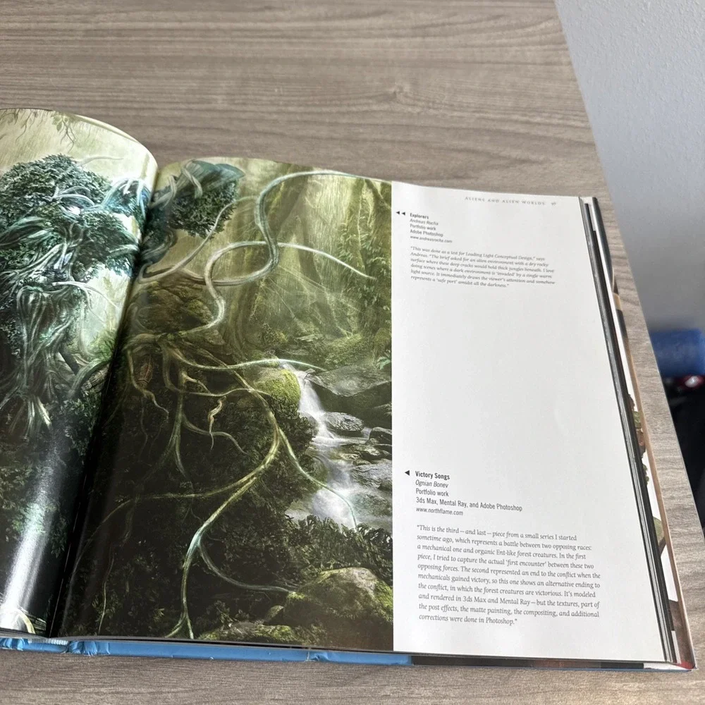 Sci-Fi Art Now Hardcover John Freeman Artist Sketch Drawing Concepts Book Guide